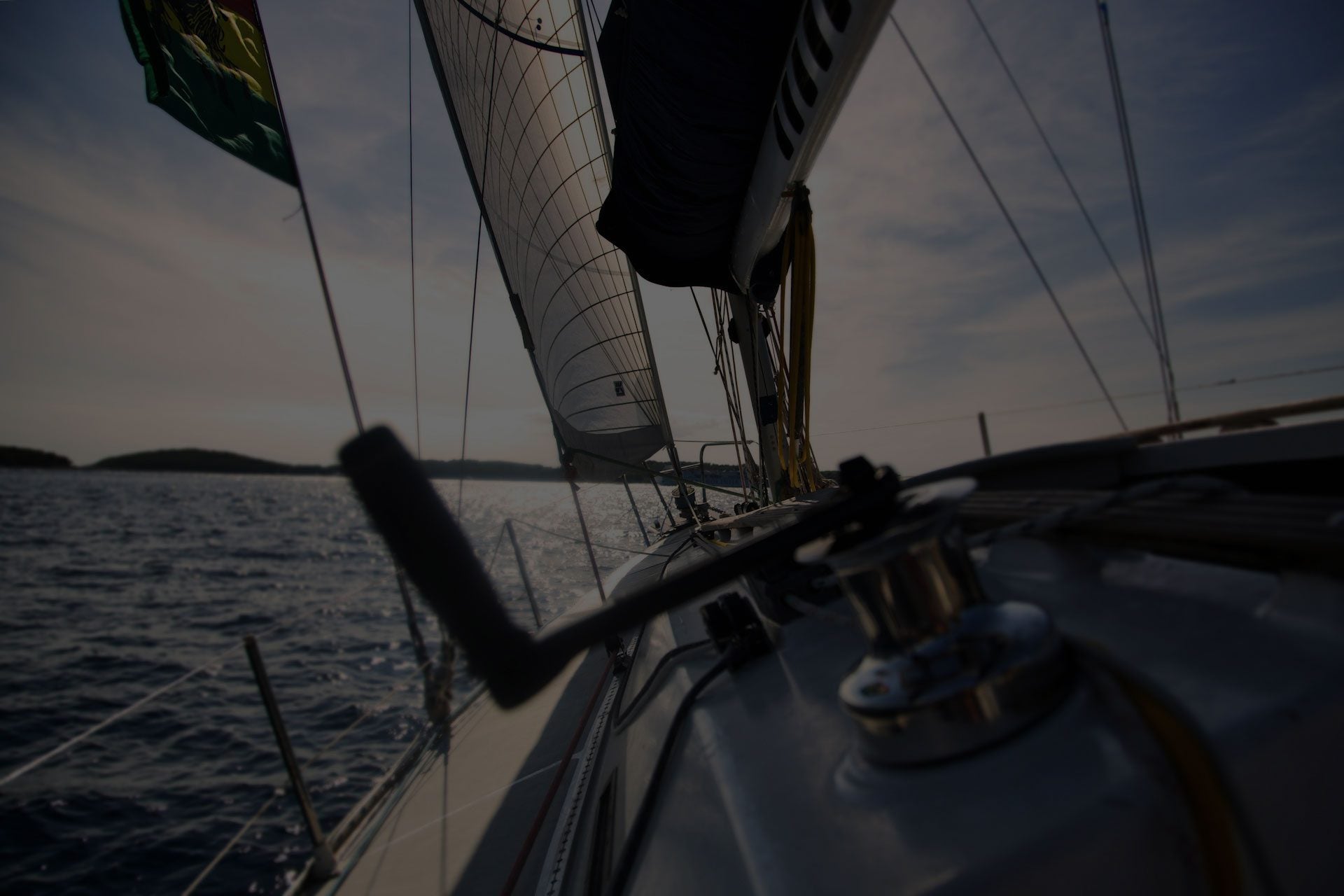 Image of a boat out at sea