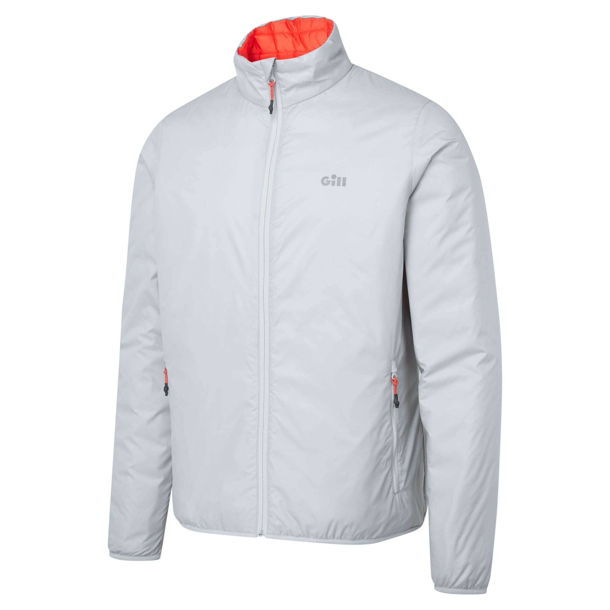 Orion Jacket - Quarry/Flame Red