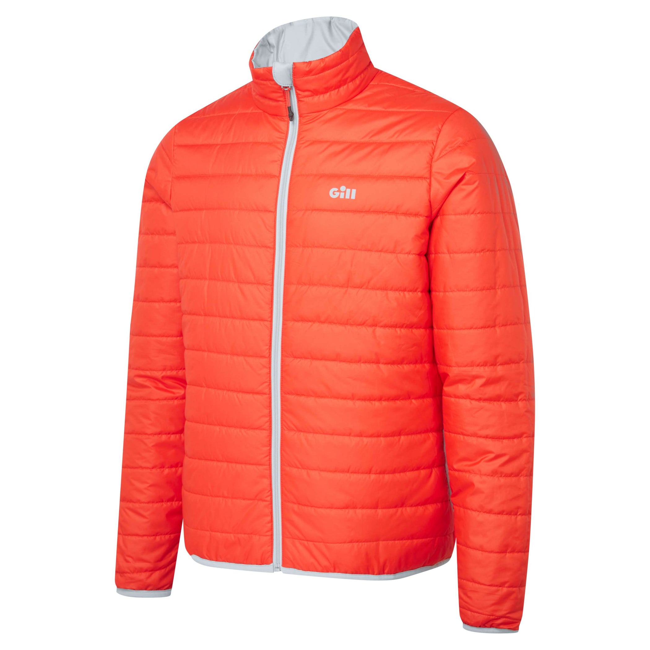 Orion Jacket - Quarry/Flame Red