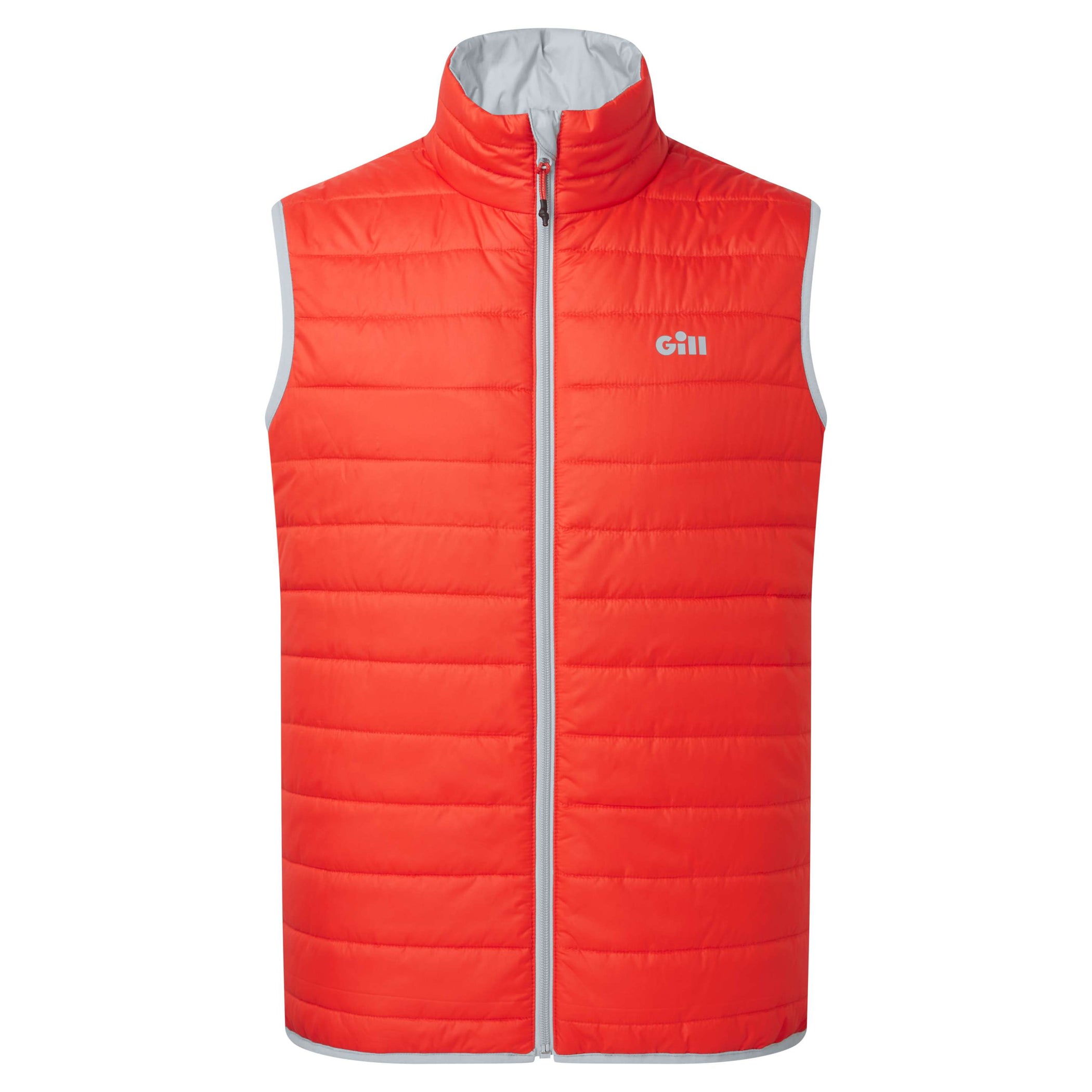 Orion Vest - Quarry/Flame Red
