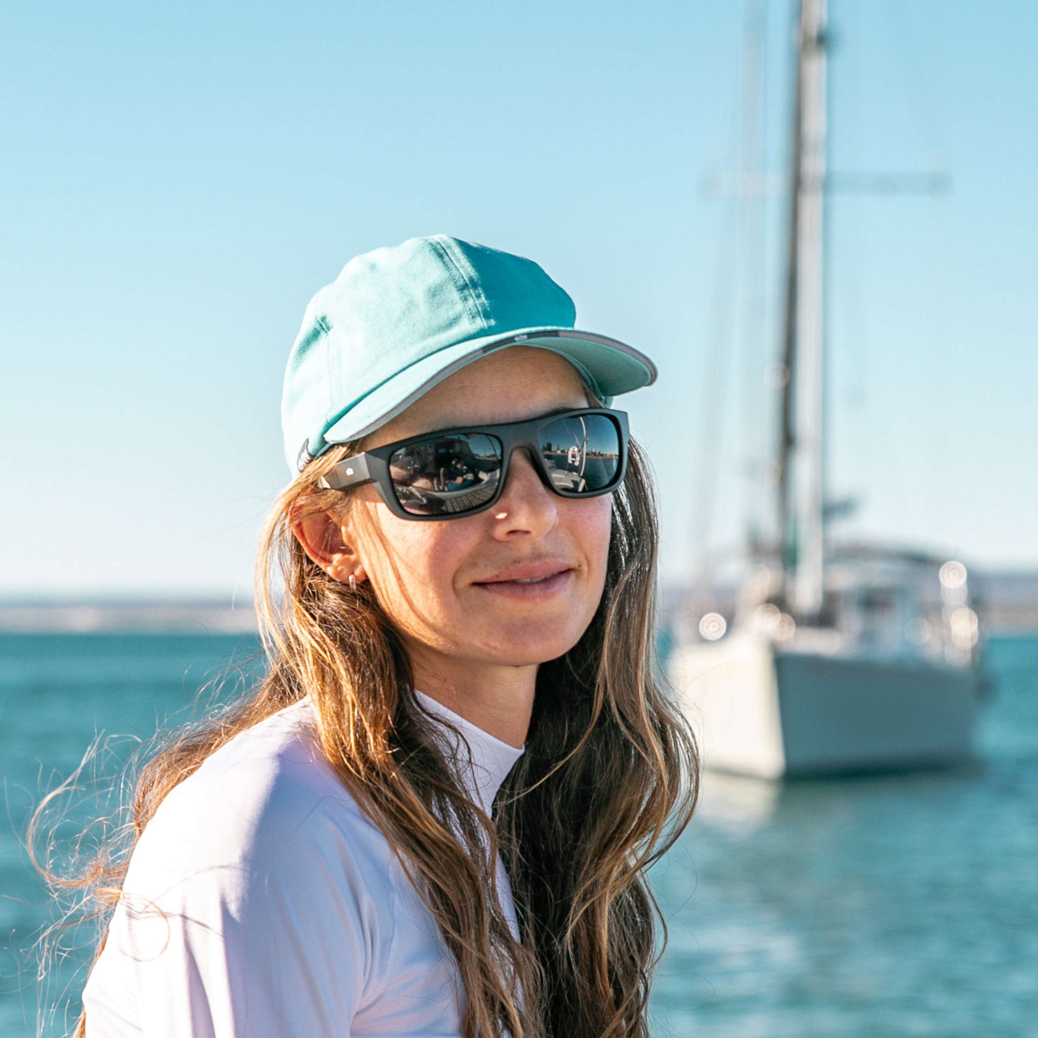 Marine Sailing Cap - Marine Blue