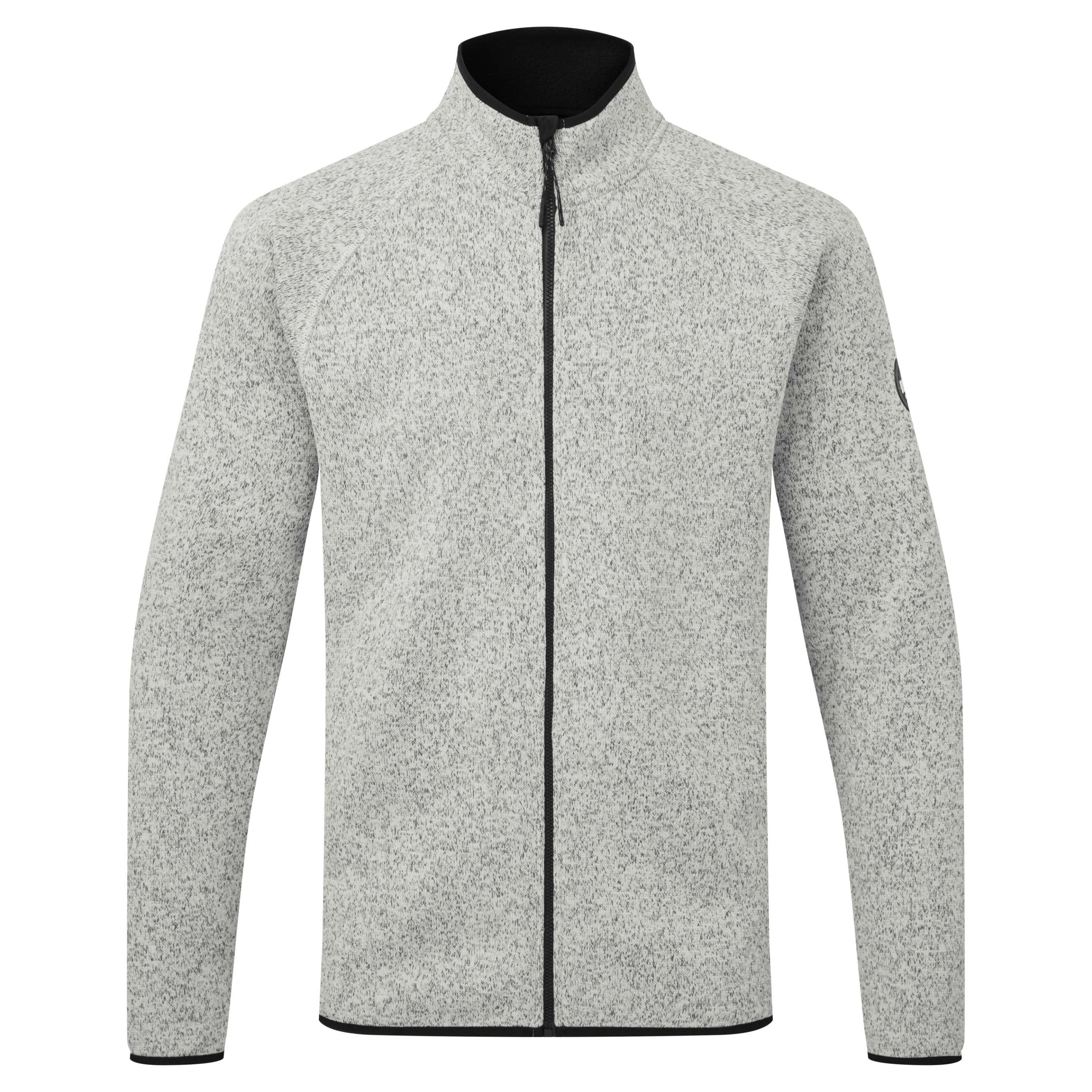 Knit Fleece Jacket - gray Marl