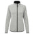 Women's Knit Fleece Jacket - Gray Marl