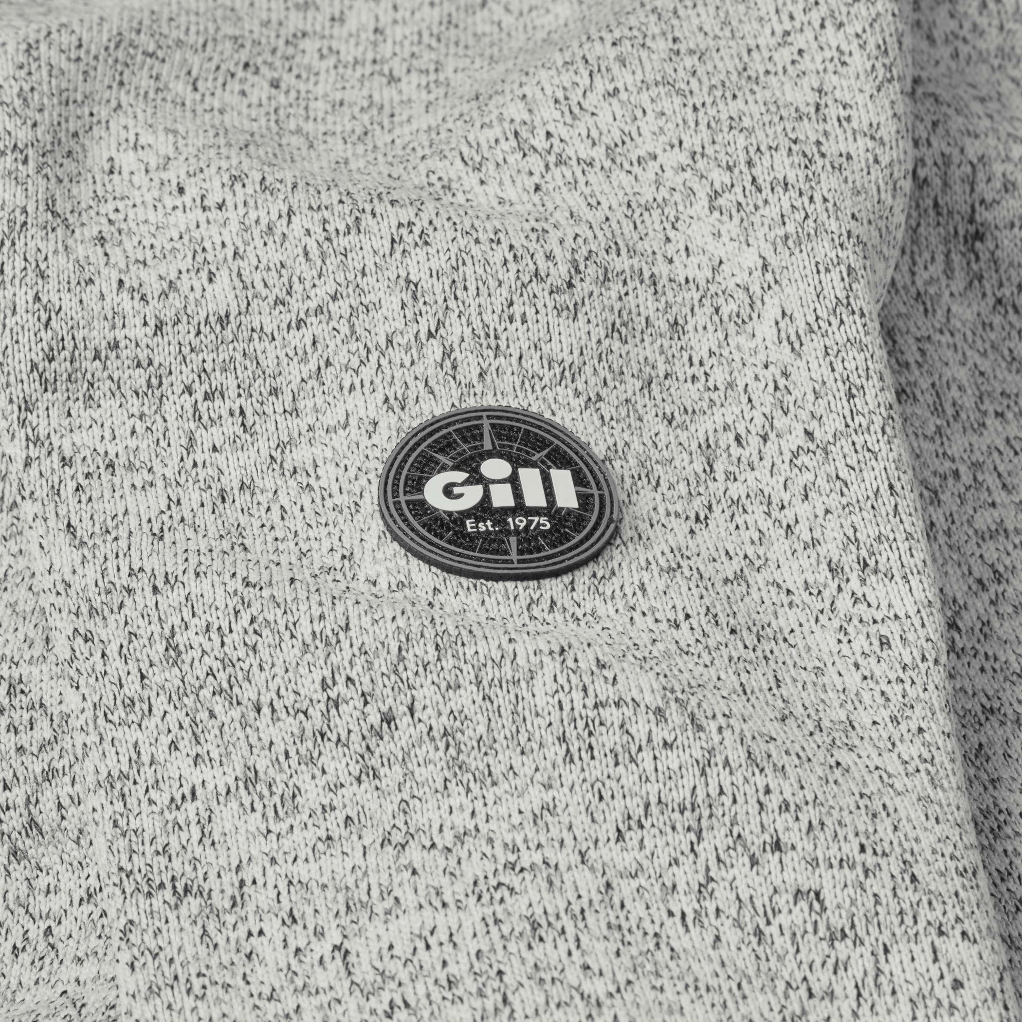 Women's Knit Fleece Jacket - Gray Marl