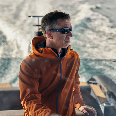 Voyager Hooded Waterproof Jacket - Orange