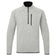 1/4 Zip Neck Knit Fleece - gray Marl