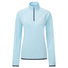 Womens Drift Zip Fleece - Sky Blue