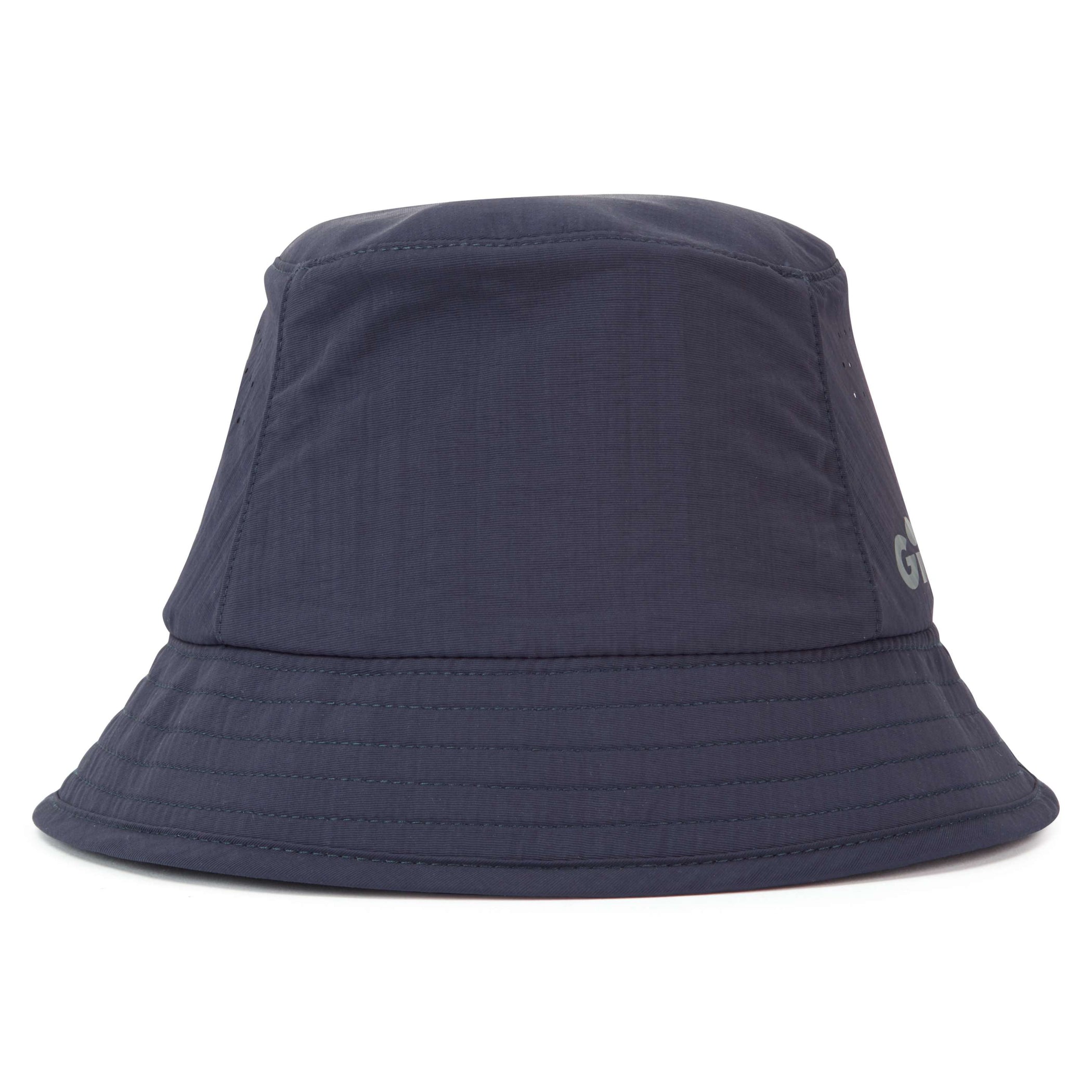 Bucket Hat With Chin Strap - Navy