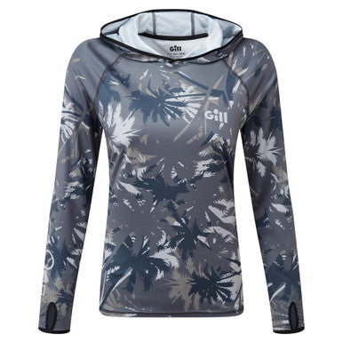 Women's Tec Hoodie in Palm Print - Palm Print