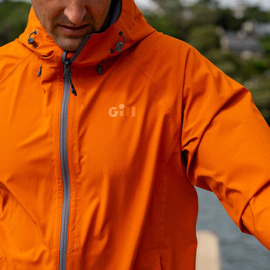 Voyager Hooded Waterproof Jacket - Orange