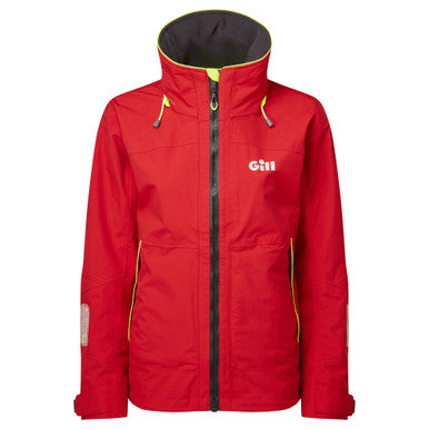 Women's OS3 Coastal Sailing Jacket - Red