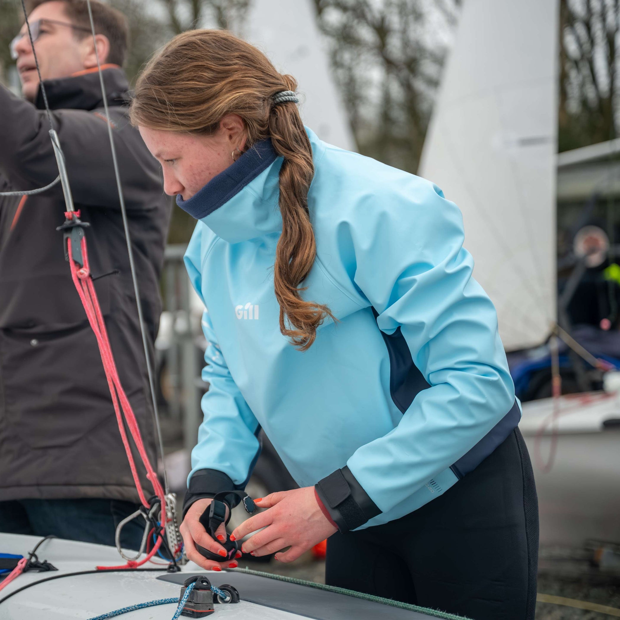 Junior Thermoshield Smock 2.0 - Sky Blue