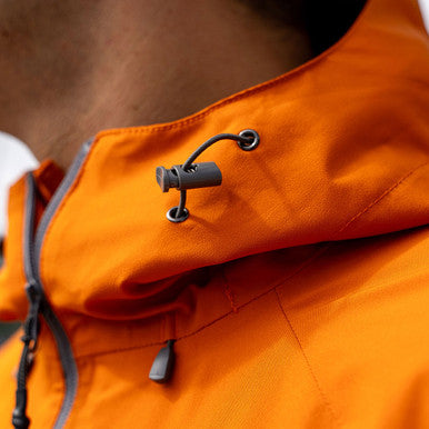 Voyager Hooded Waterproof Jacket - Orange