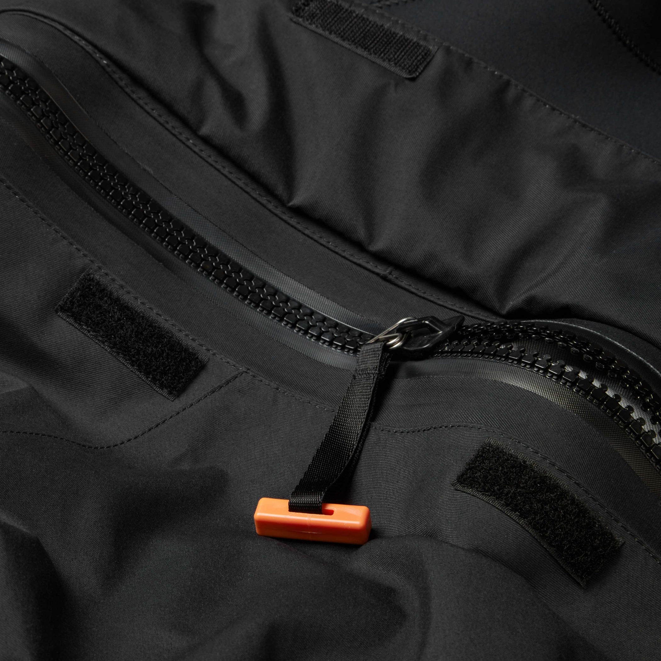 Pro 3-Layer Sailing Drysuit - Black & Orange