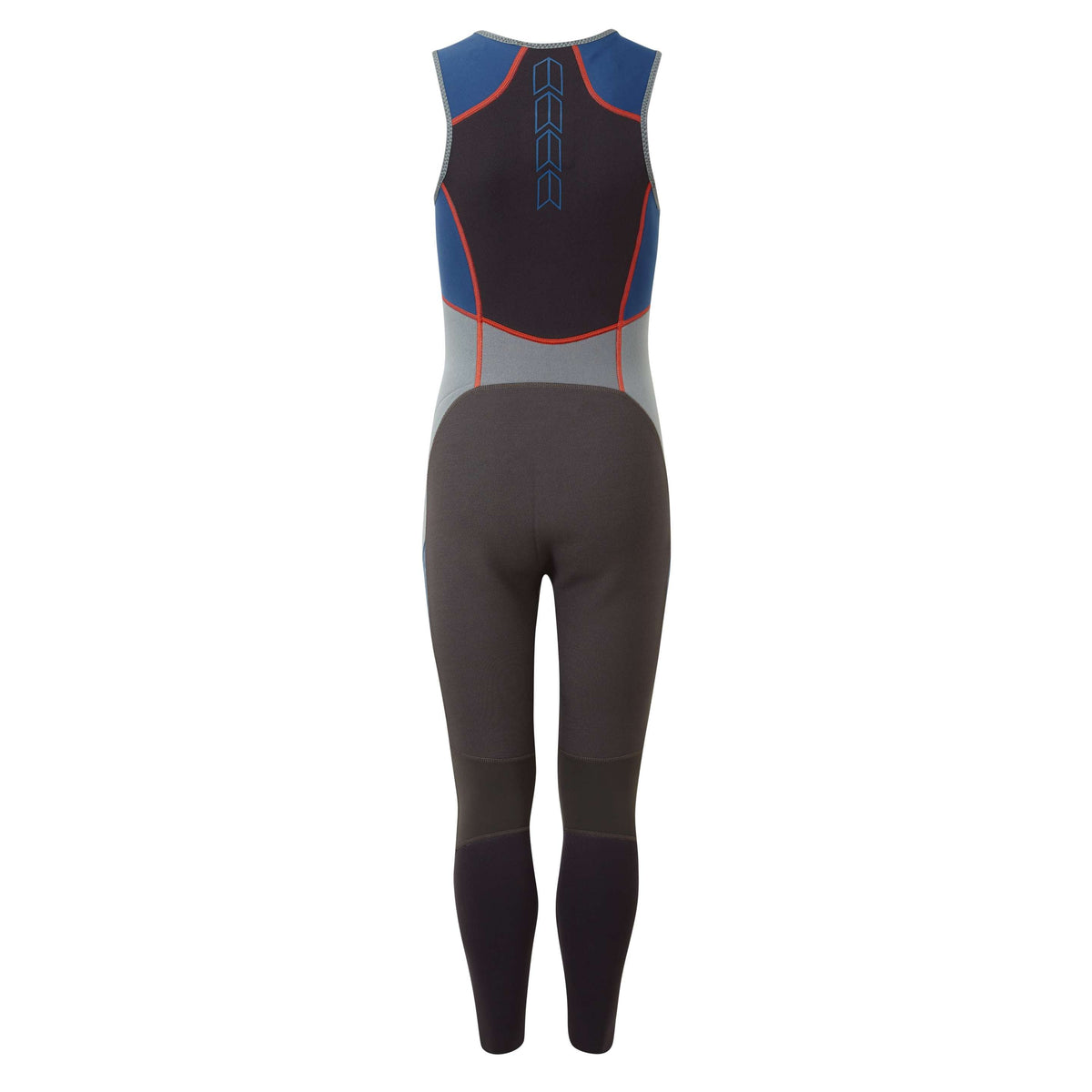 Junior ZenLite Skiff Suit - Steel Gray & Ocean