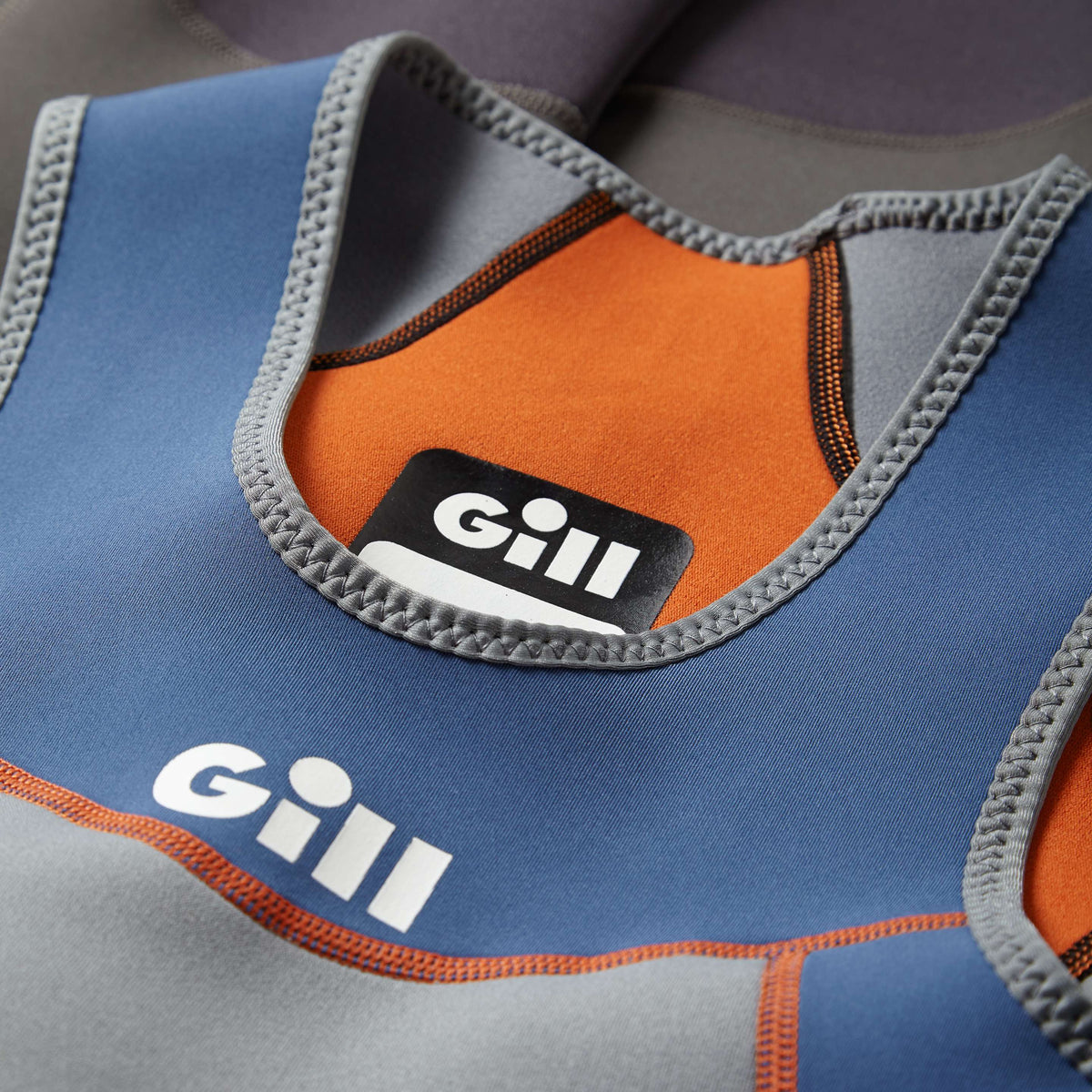 Junior ZenLite Skiff Suit - Steel Gray & Ocean