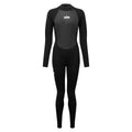 Women’s Pursuit 4/3mm Back Zip Neoprene Wetsuit - Black