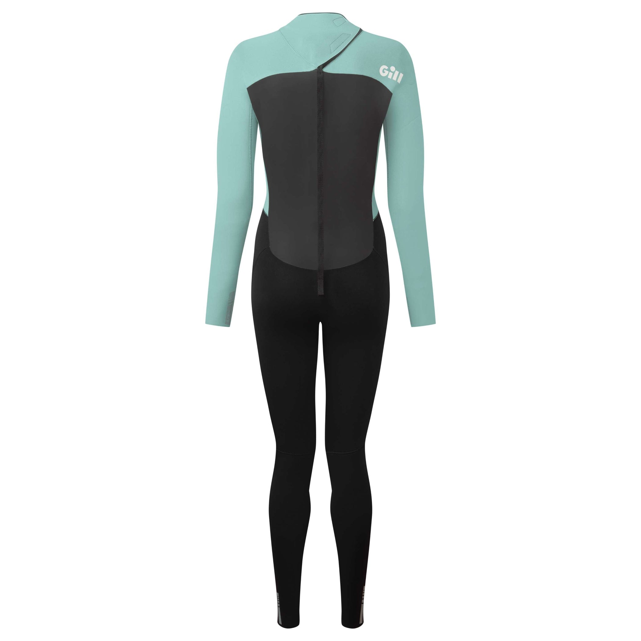 Women’s Pursuit 4/3mm Back Zip Neoprene Wetsuit - Eggshell & Black