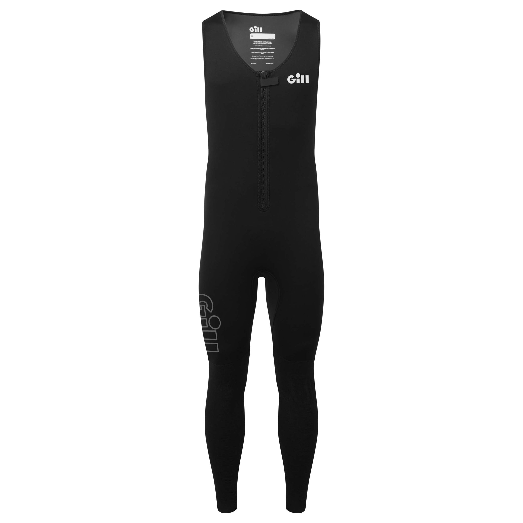 Men's Dynamic Long John - Black & Ash