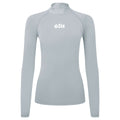 Women's ZenZero Long Sleeve Rash Vest - Light Gray