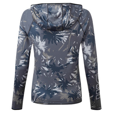 Women's Tec Hoodie in Palm Print - Palm Print
