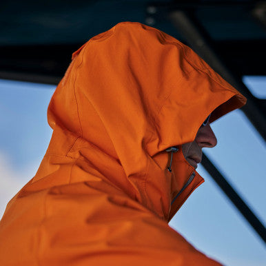 Voyager Hooded Waterproof Jacket - Orange