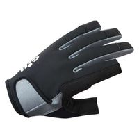 Deckhand Long-Finger Sailing Gloves - Black & Bluejay