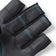 Championship Short-Finger Sailing Gloves - Black & Bluejay