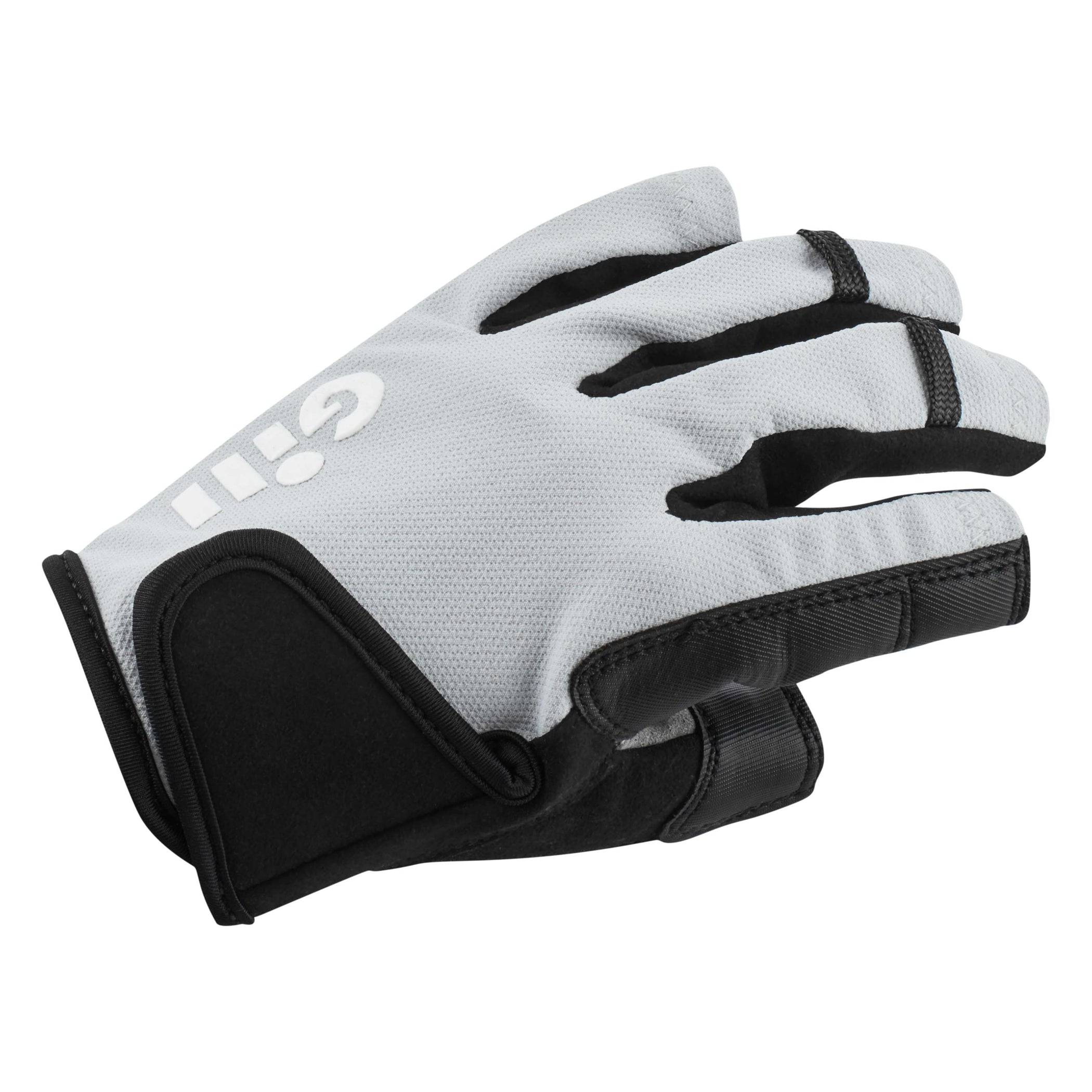 Women's Championship Short Finger Sailing Gloves  - Light Gray