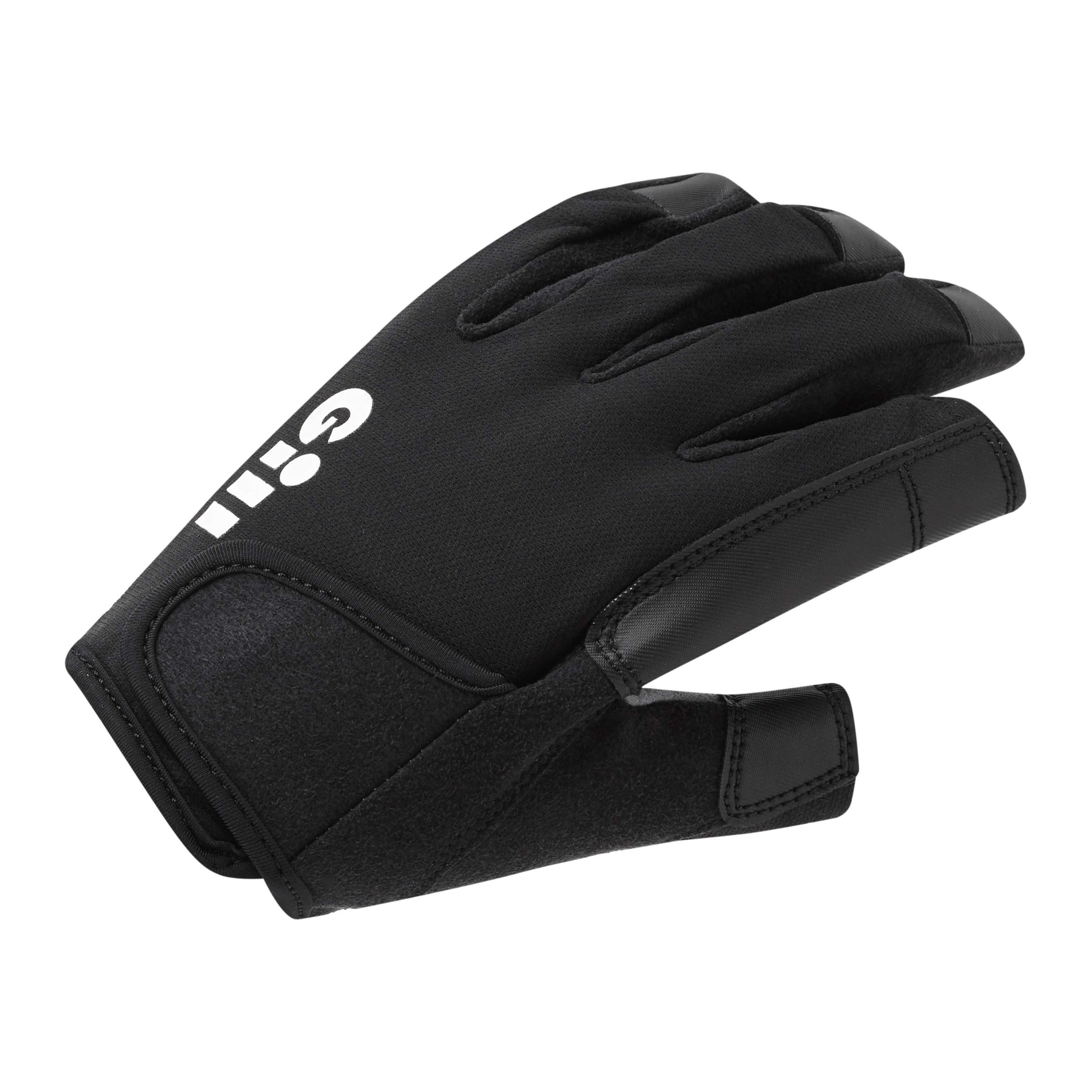 Championship Long-Finger Sailing Gloves - Black