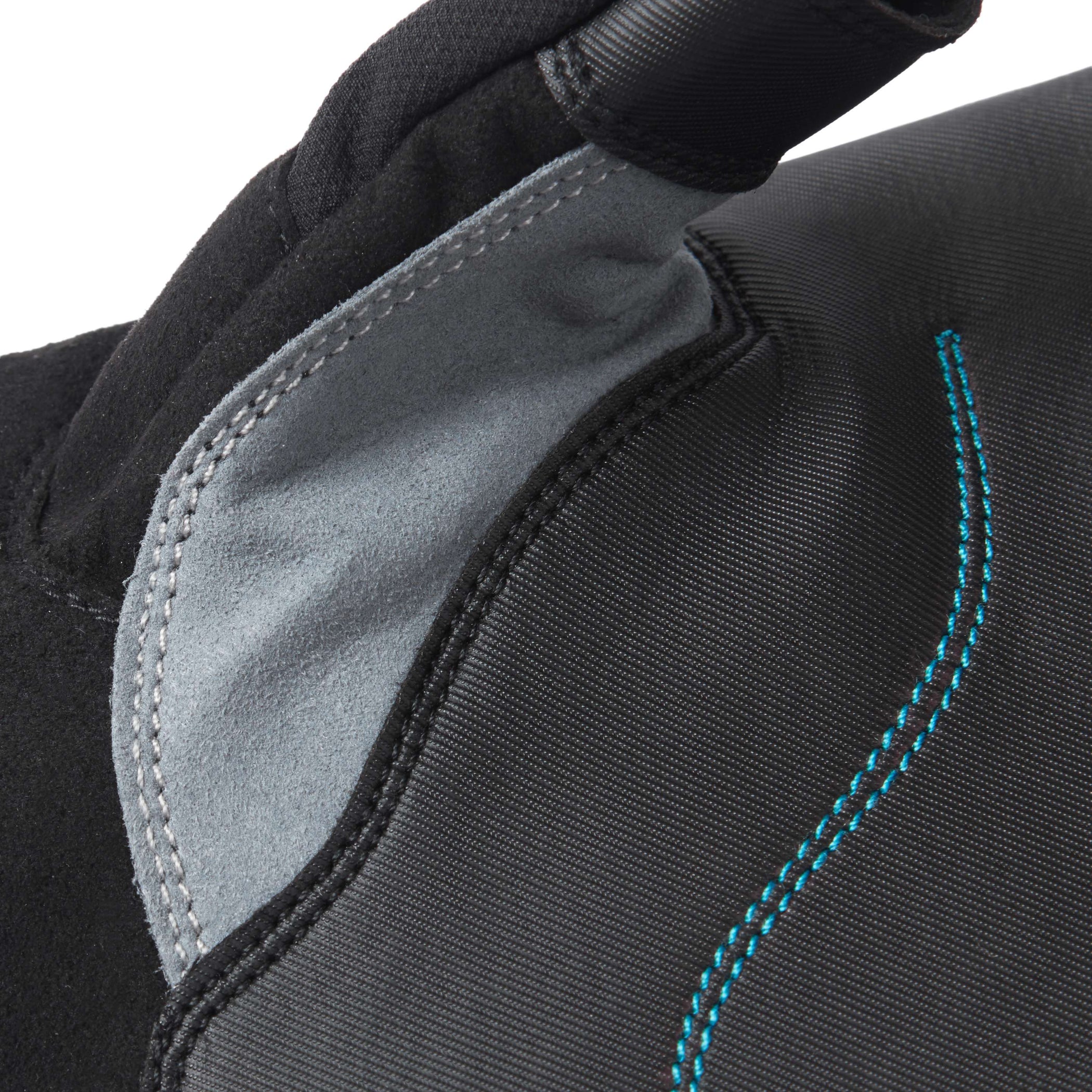 Championship Long-Finger Sailing Gloves - Black & Bluejay