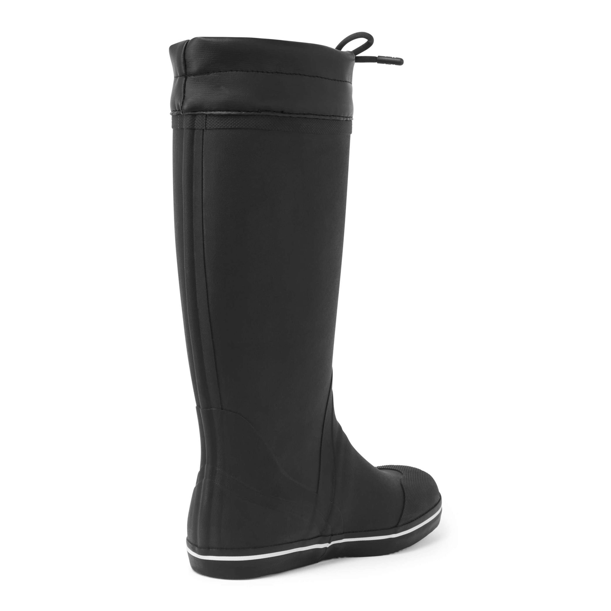 Junior Tall Yachting Boots - Black