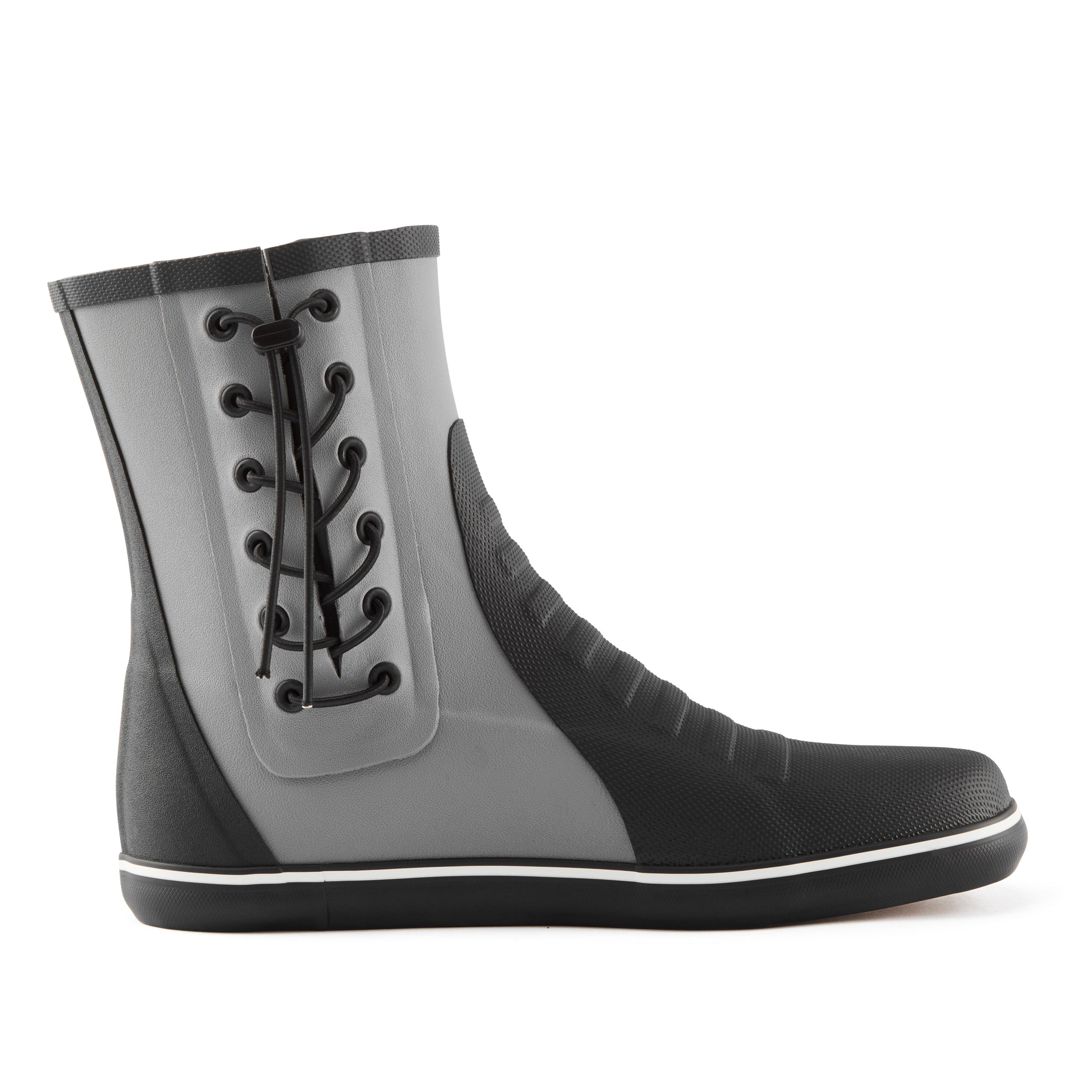 Agile Waterproof Sailing Boots - Ash & Black