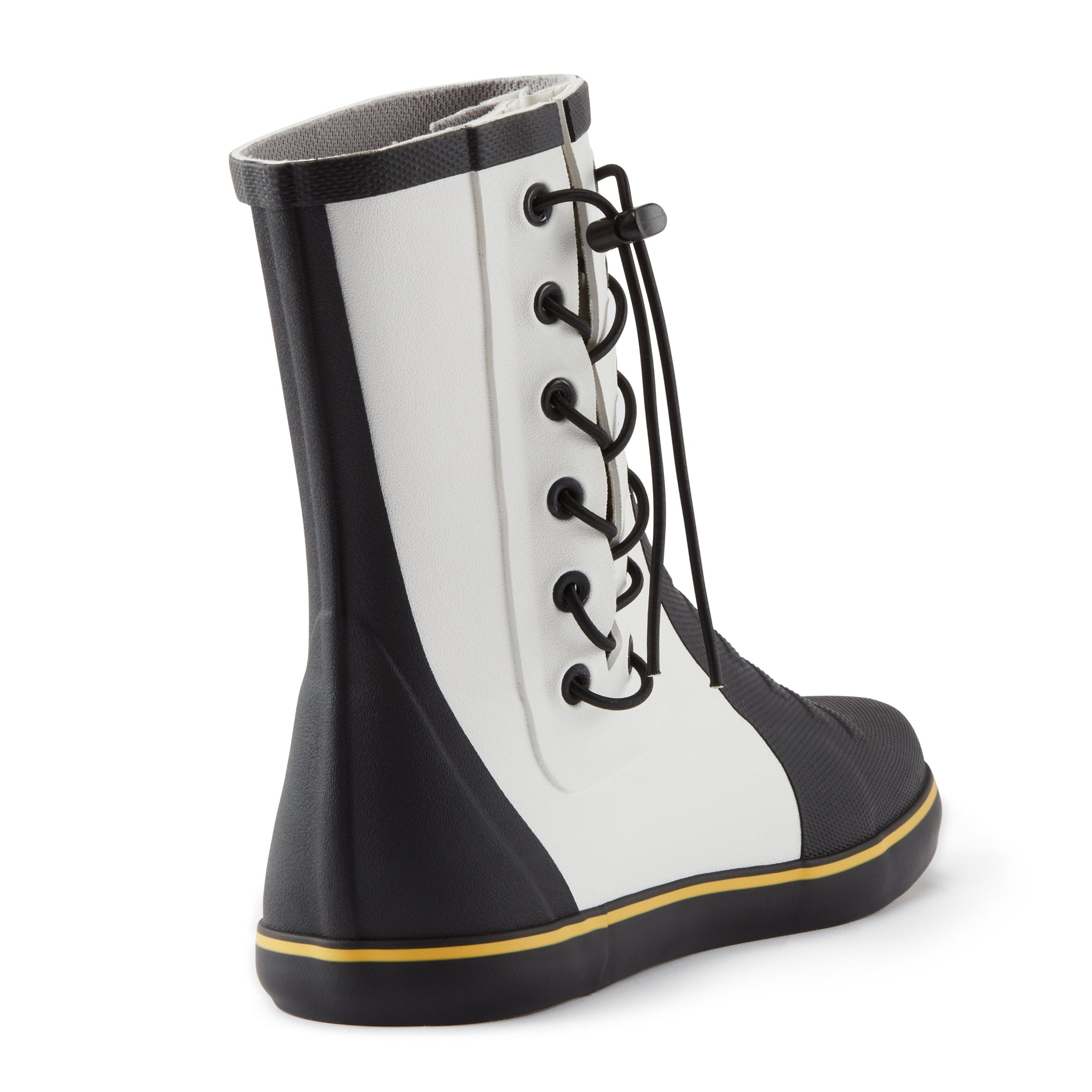 Junior Agile Neoprene Sailing Boots - Black & White