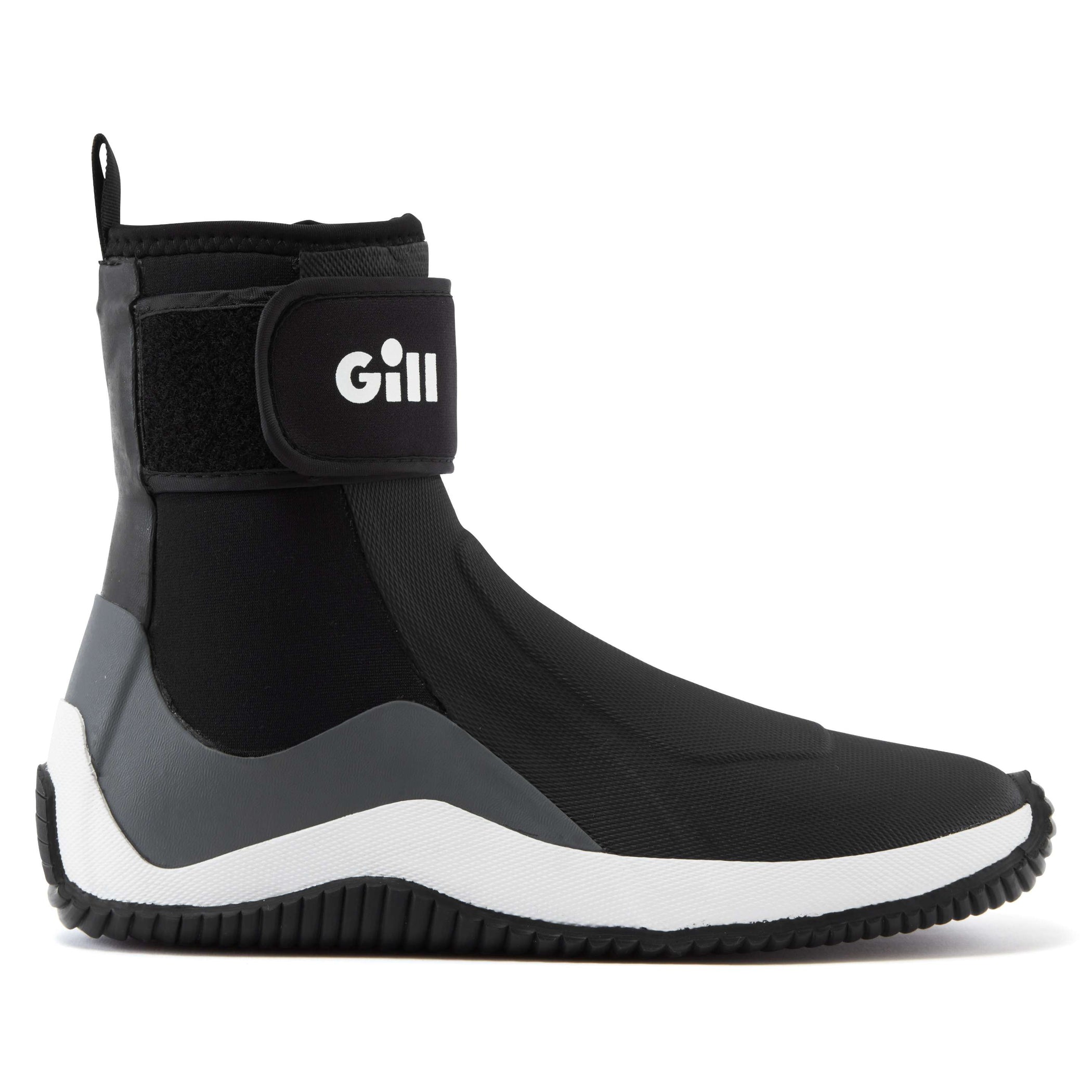 Edge Neoprene Sailing Boots - Black