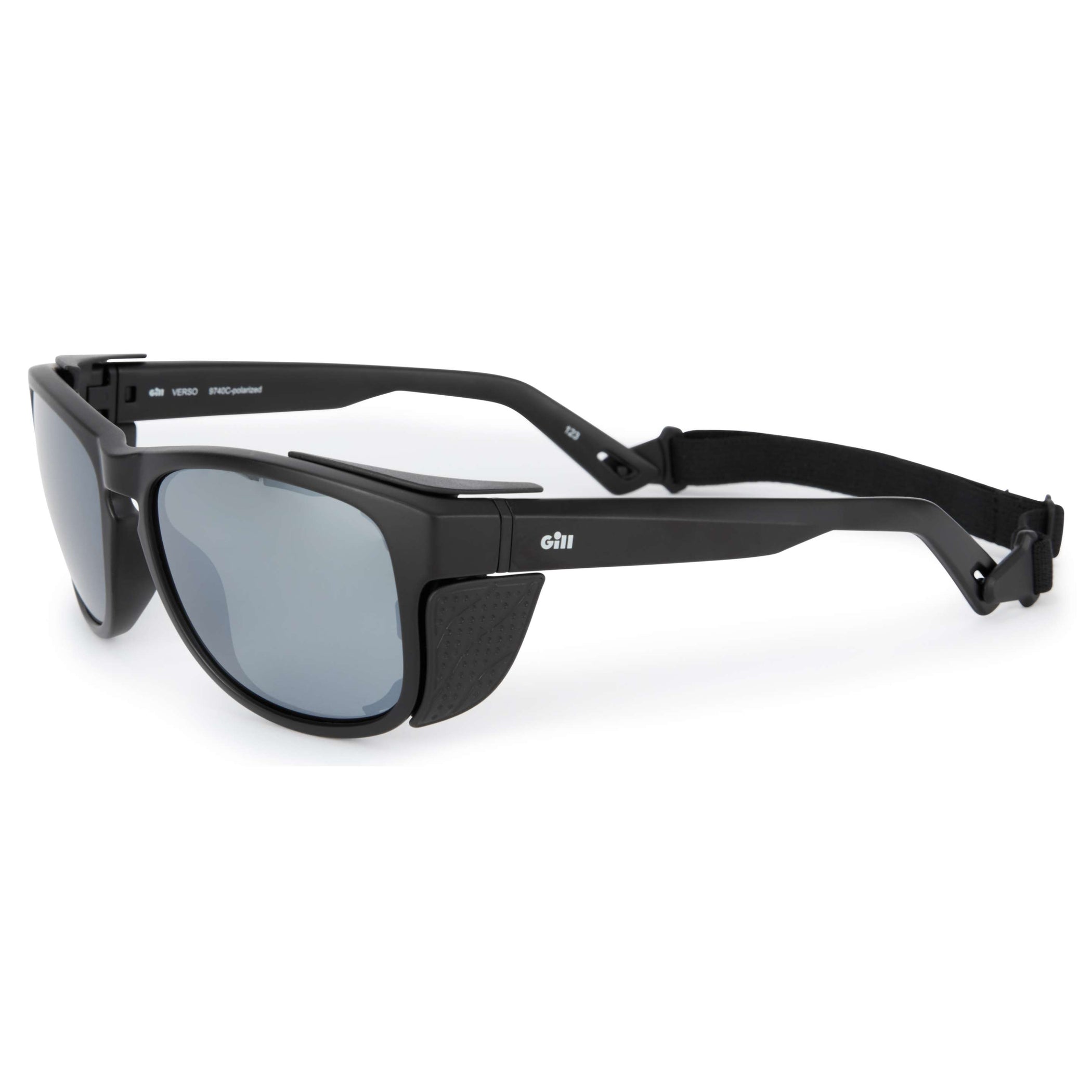 Verso Sunglasses - Black & Silver