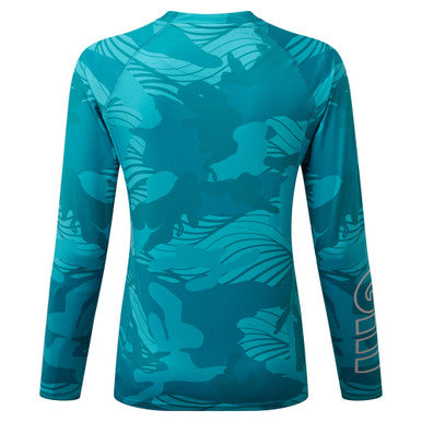 Women's Tec Long Sleeve Top in Camo - Pool Camo