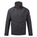 Men's Hooded Insulated Jacket - Graphite