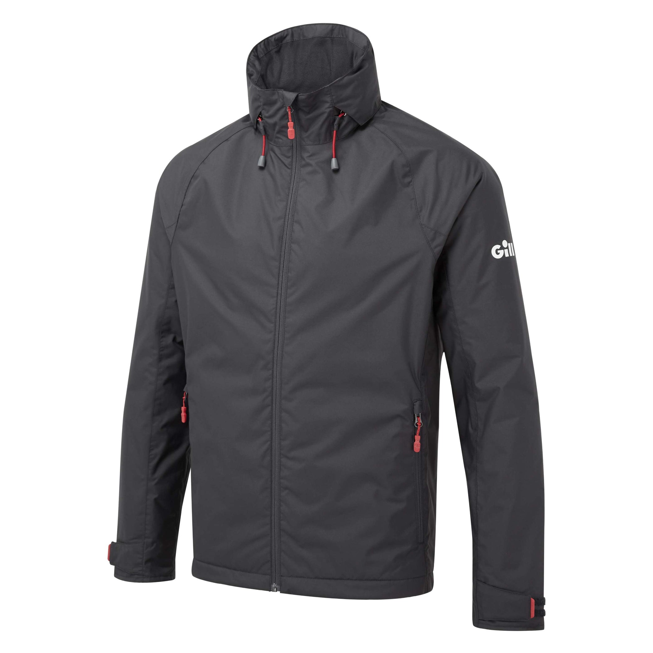 Men's Hooded Insulated Jacket - Graphite