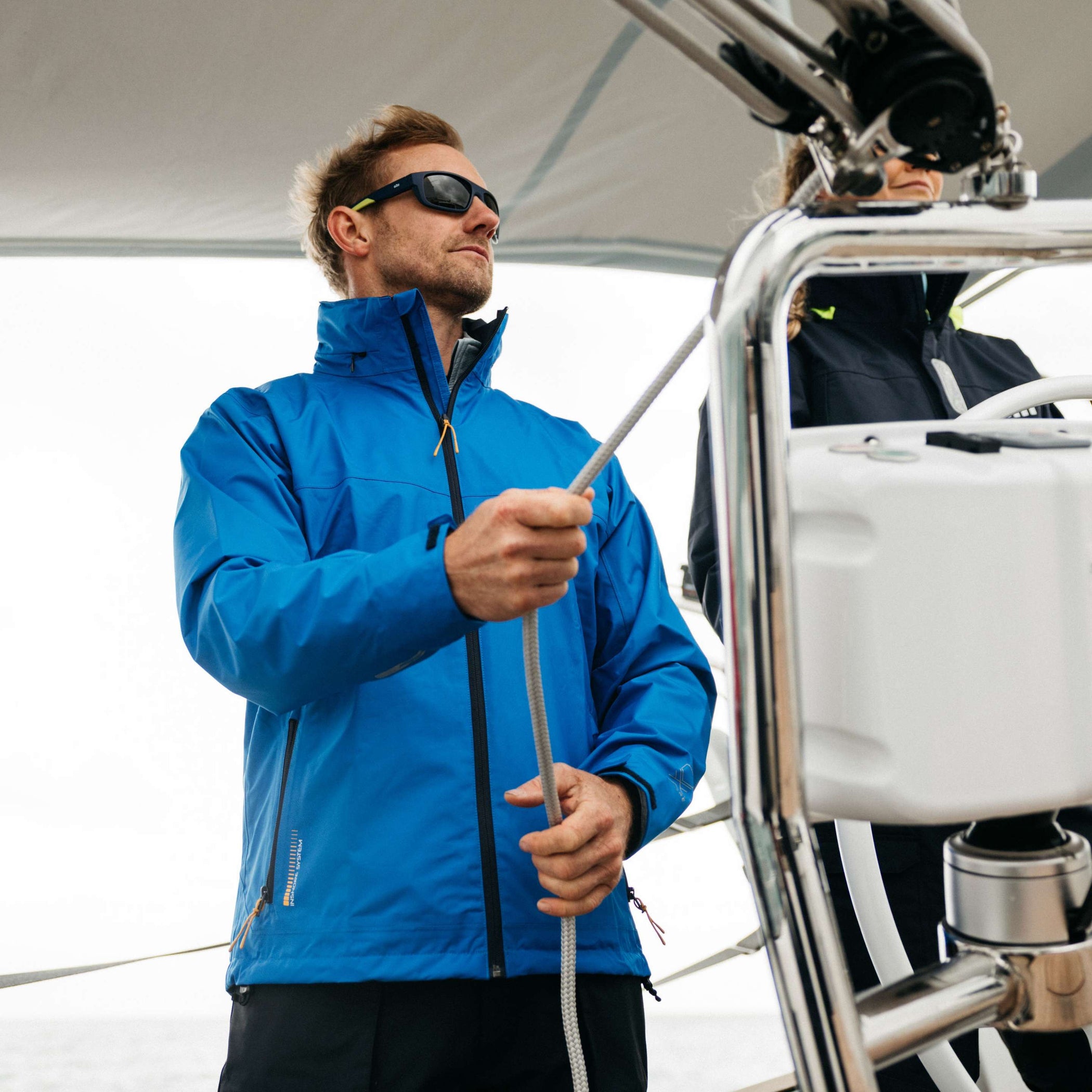 Men's Pilot Sailing Jacket - Tidal Blue