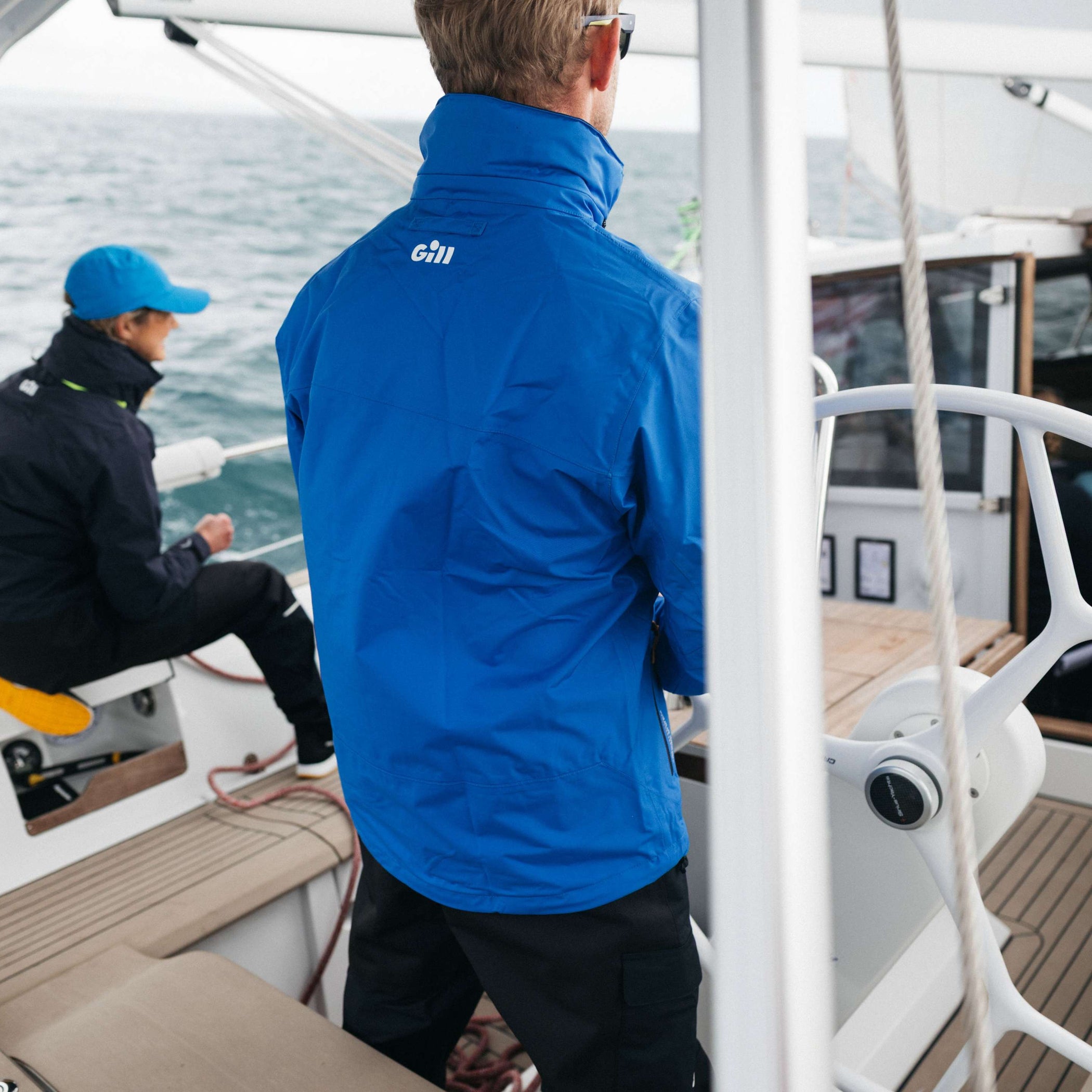 Men's Pilot Sailing Jacket - Tidal Blue