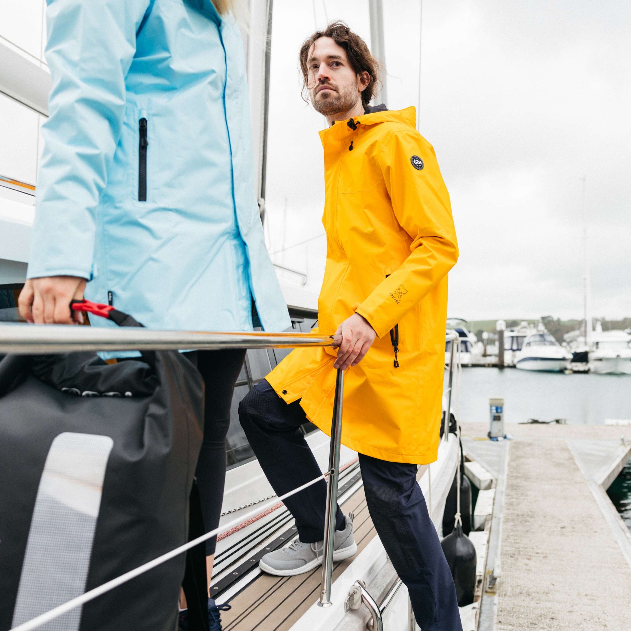 Mens Seeker Jacket - Gold Fusion