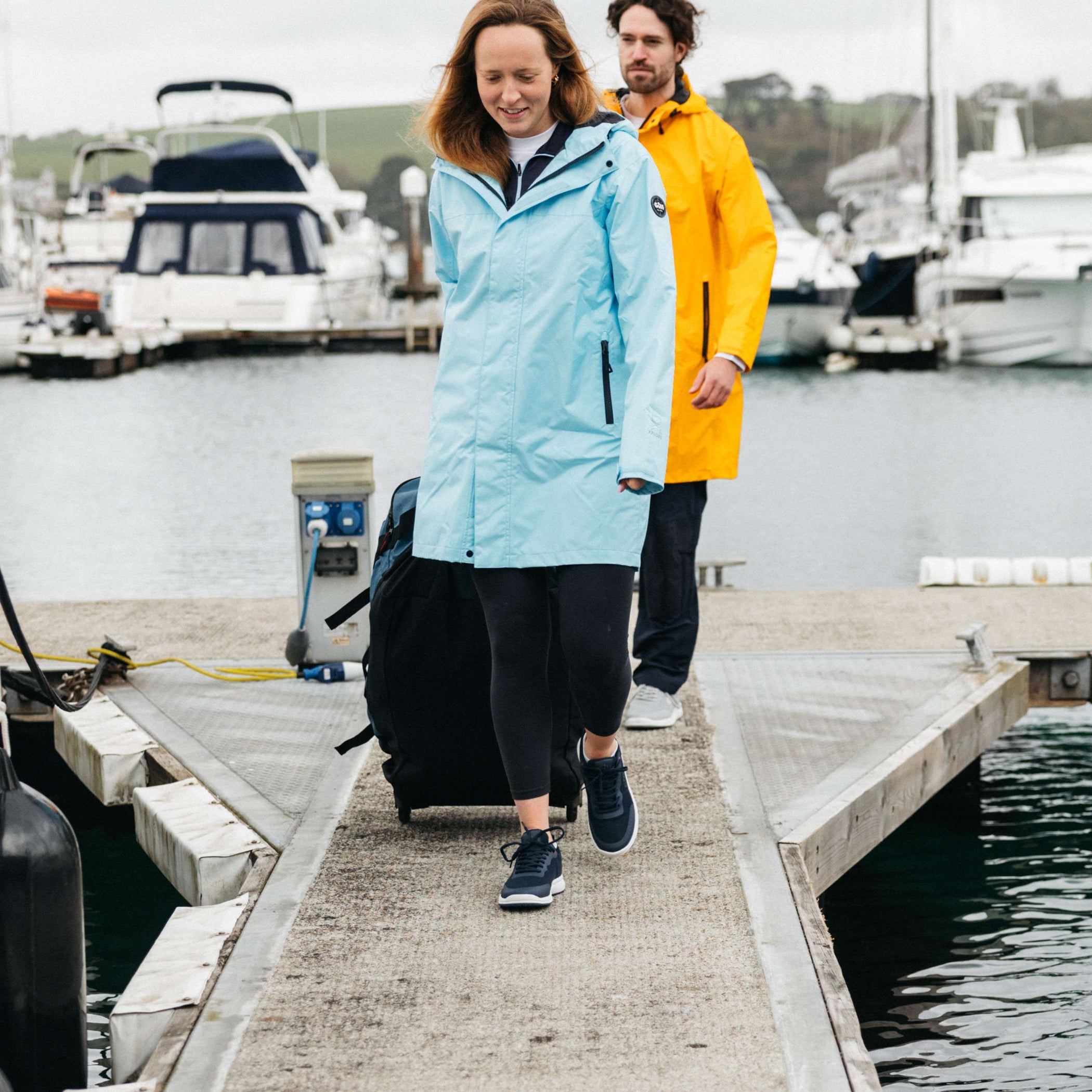 Womens Seeker Jacket - Sky Blue
