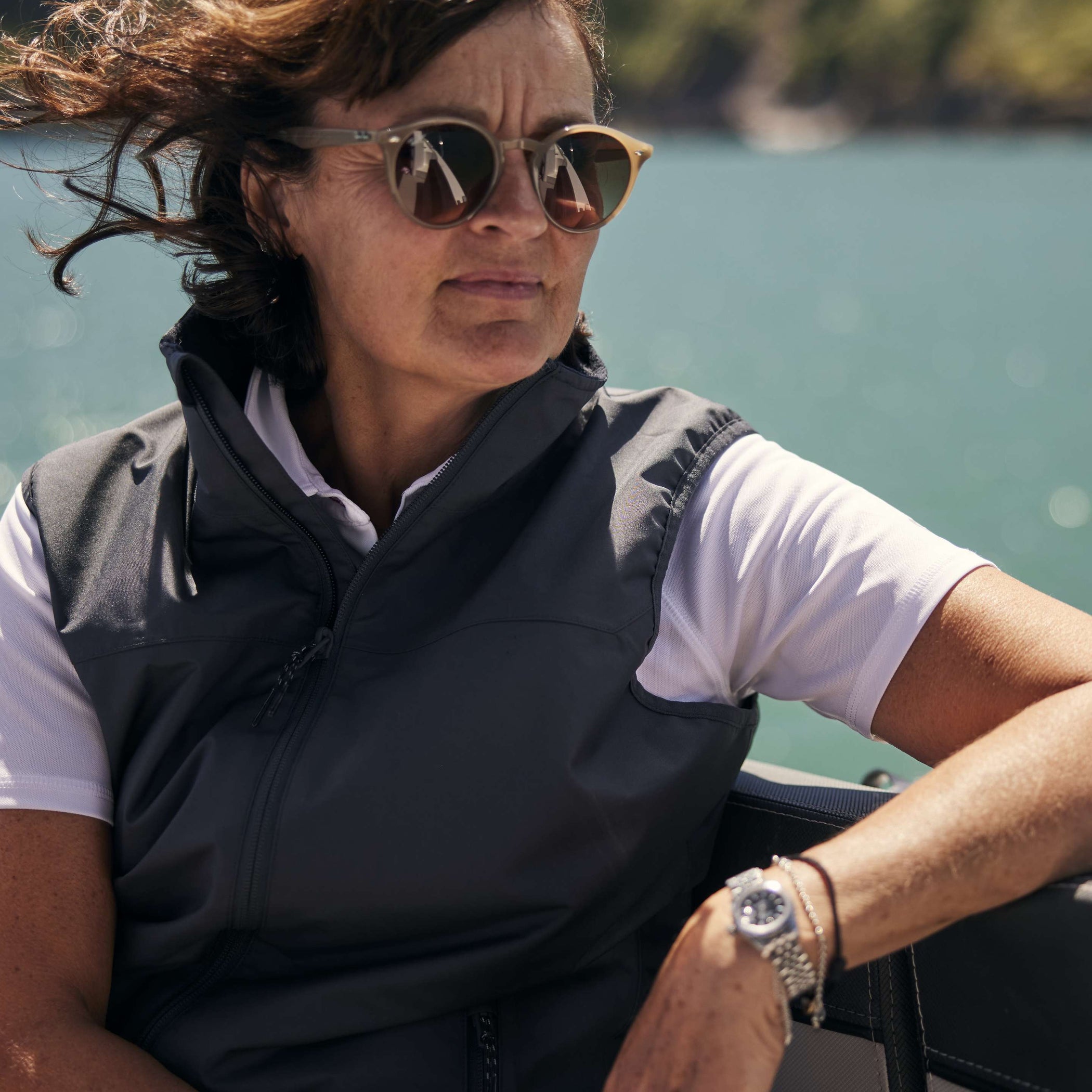 Women's Pilot Gilet - Navy