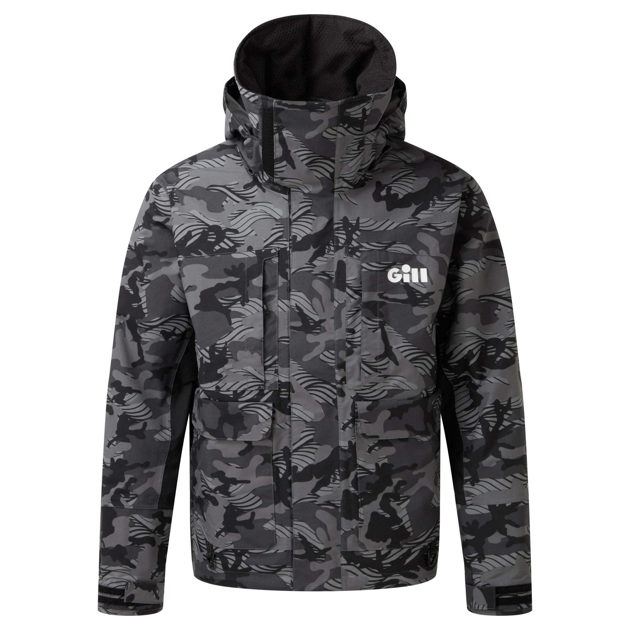 Meridian-X Waterproof Fishing Jacket - Shadow Camo