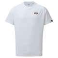Graphic T-Shirt in White & Chocolate - White & Chocolate