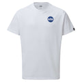 Graphic T-Shirt in White & Blue - White & Blue