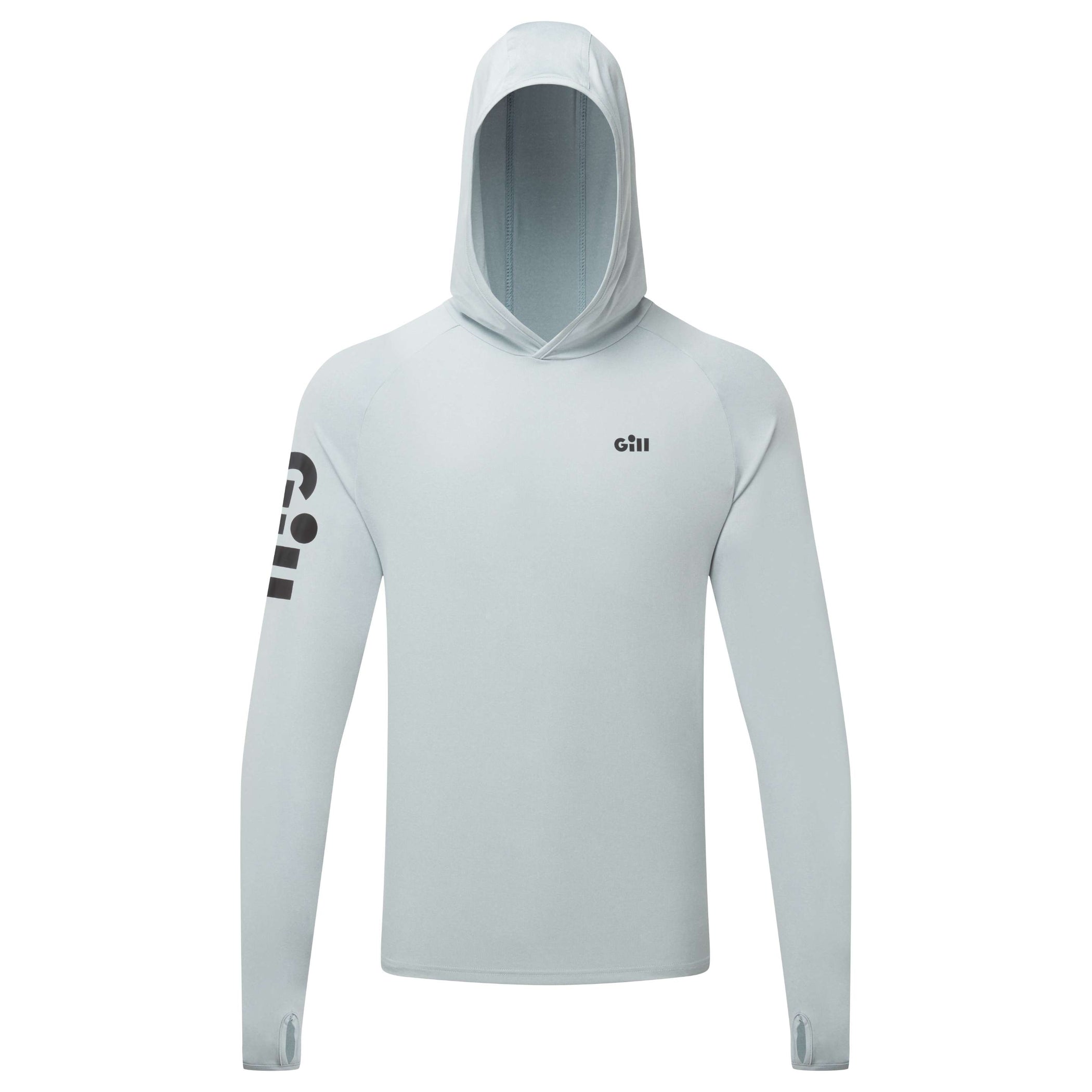 Infinity Long Sleeve Lightweight Hoodie - Light gray Melange