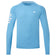Infinity Long Sleeve T-Shirt - Mid Blue Melange