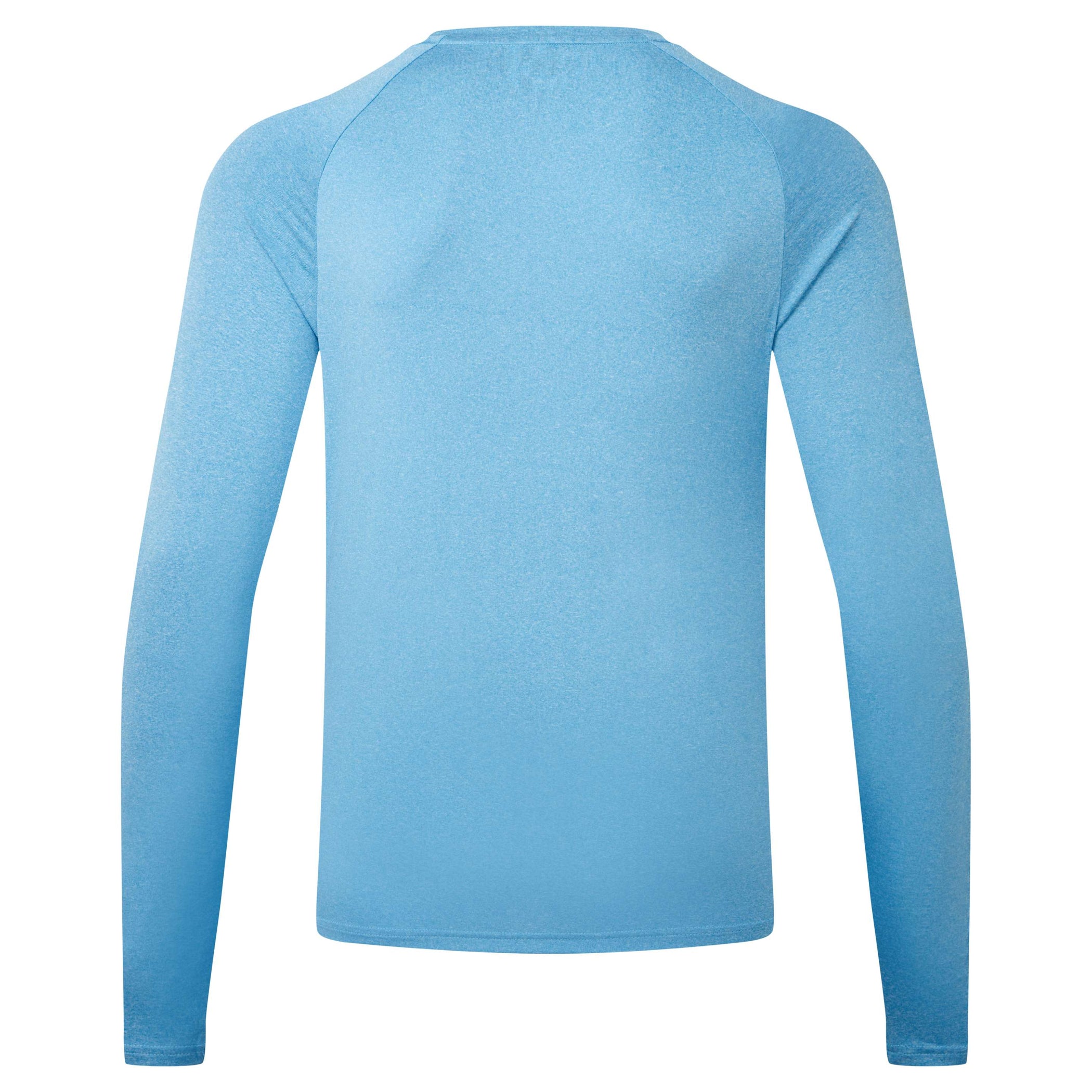 Infinity Long Sleeve T-Shirt - Mid Blue Melange
